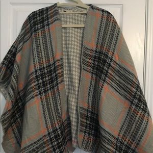 ModCloth open front poncho/cape